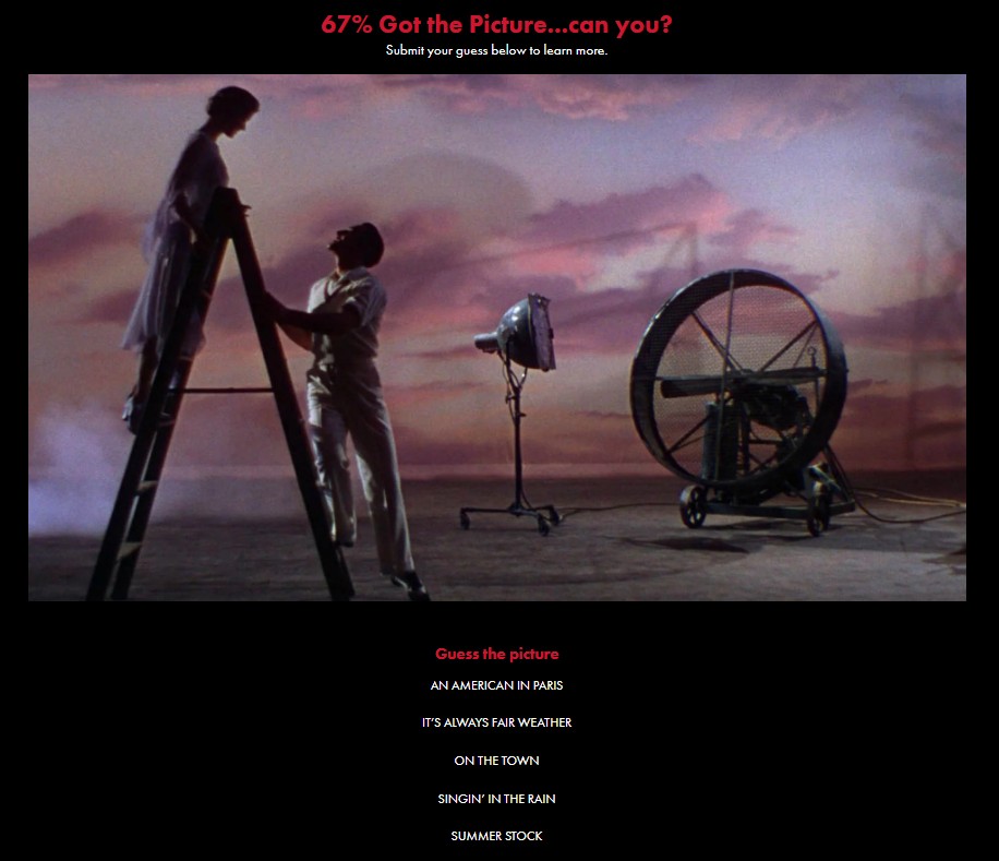 Get The Picture — AFI's daily movie guessing game